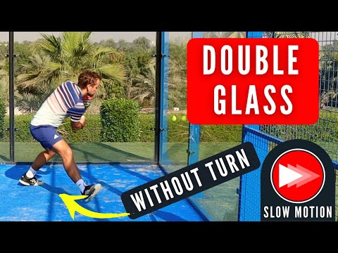 Learn technique for double glass shot without turn.