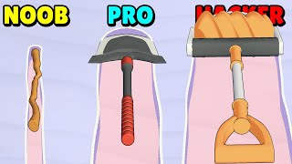 NOOB vs PRO vs HACKER in Shovel Run 3D