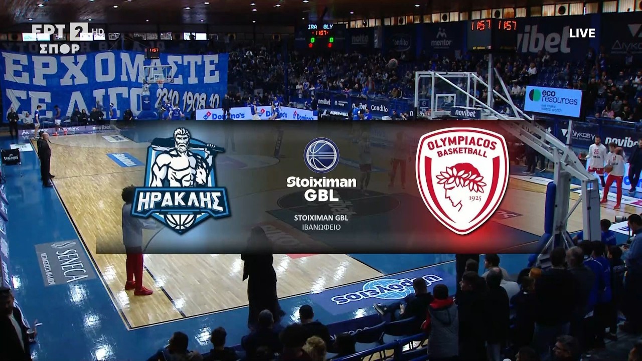 Stoiximan GBL 2025-2026 | Ηρακλής - Ολυμπιακός | 19η Αγωνιστική | Highlights