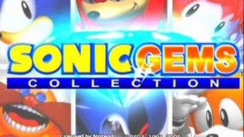 Sonic Gems Collection (Gamecube)