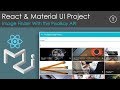 React & Material UI Project Using The PixaBay API