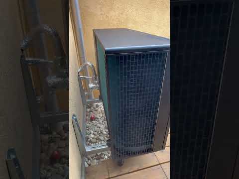 Defrosting process@Sunrain BLN-012TC3 R290 heat pump……