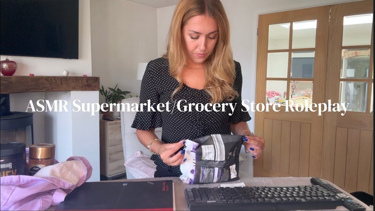 ASMR Grocery/Supermarket Checkout Roleplay