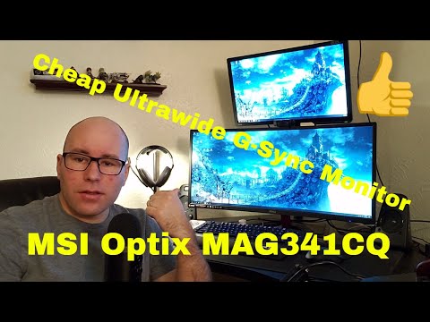 MSI Optix MAG341CQ Review (Cheap Ultrawide G-Sync)