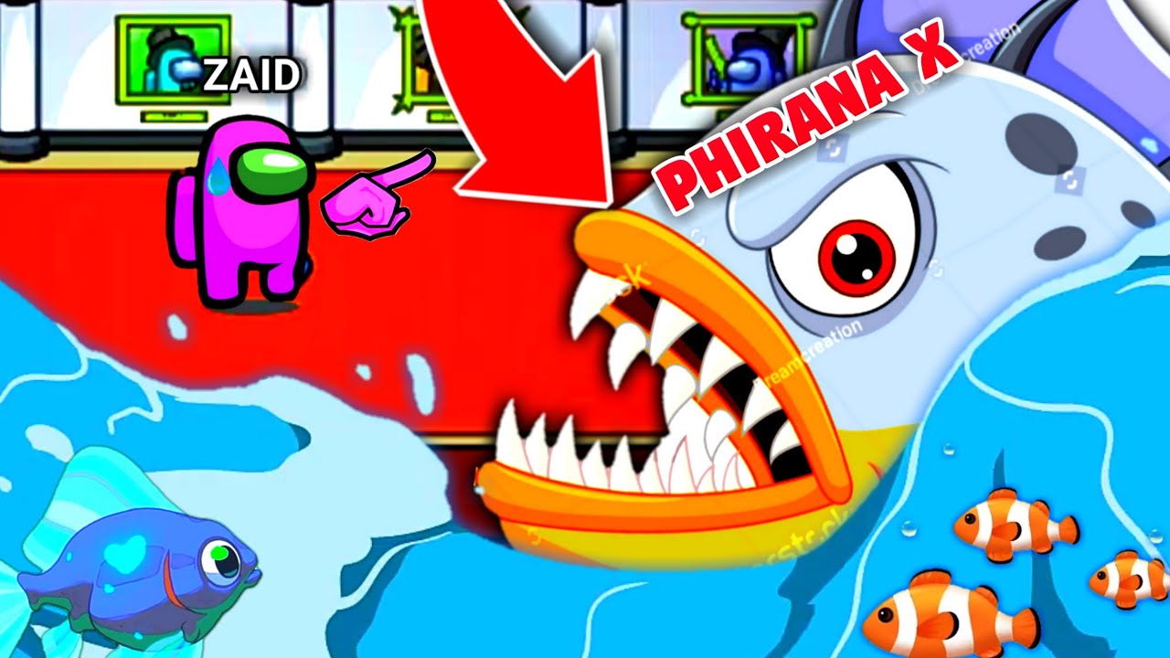 Don't Play As PHIRANA X in Among Us, OR ELSE 😰 || Phirana x Monster😱 || Trying To Summon Phirana X !