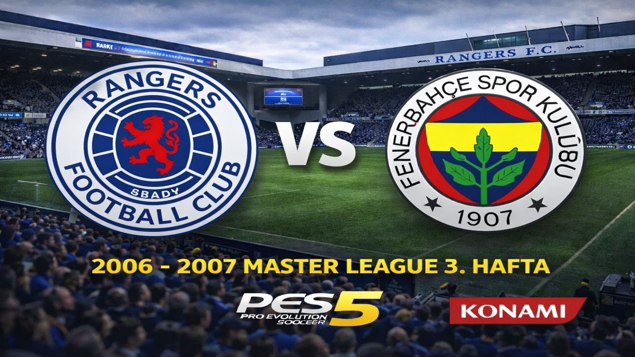 Pro Evolution Soccer 5 | Fenerbahçe 2006-2007 Master League | Bölüm 4