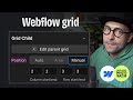 Webflow grid - manualne ułożenie elementu / manual grid area