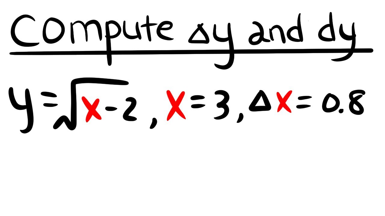 What Is The Difference Between Delta Y And Dy YouTube what-is-the-difference-between-delta-y-and-dy-youtube