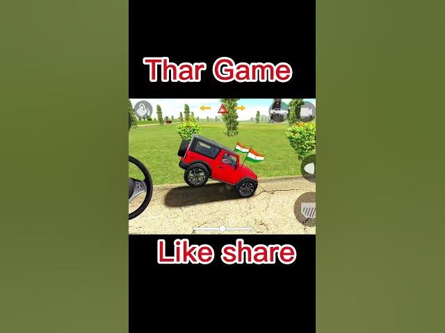 Modified Mahindra Thar Games:Indian #Indian car simulator #viral  #viralvideo #trendingvideo #thar