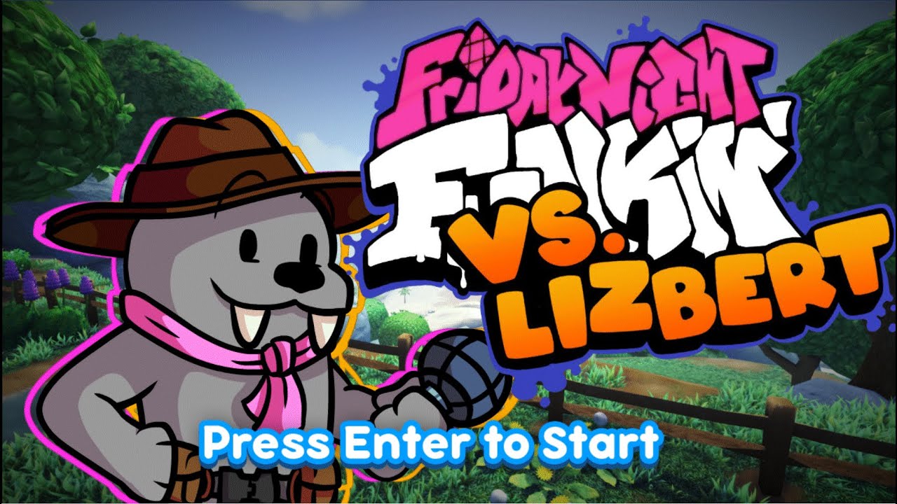 Friday Night Funkin' - But Were In Lizbert's World!? (Full Week) (VS Lizbert) (Hard Mode) - FNF Mod
