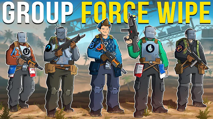 The POWER of a SKILLED GROUP on FORCE WIPE - Rust
