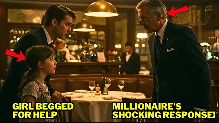 Little girl said “Please sir, I’m just hungry.” She was dragged out—then a millionaire stepped in…