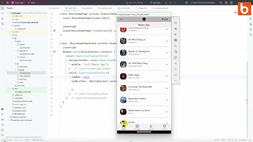 Flutter 4: Thiết kế giao diện tổng thể của ứng dụng