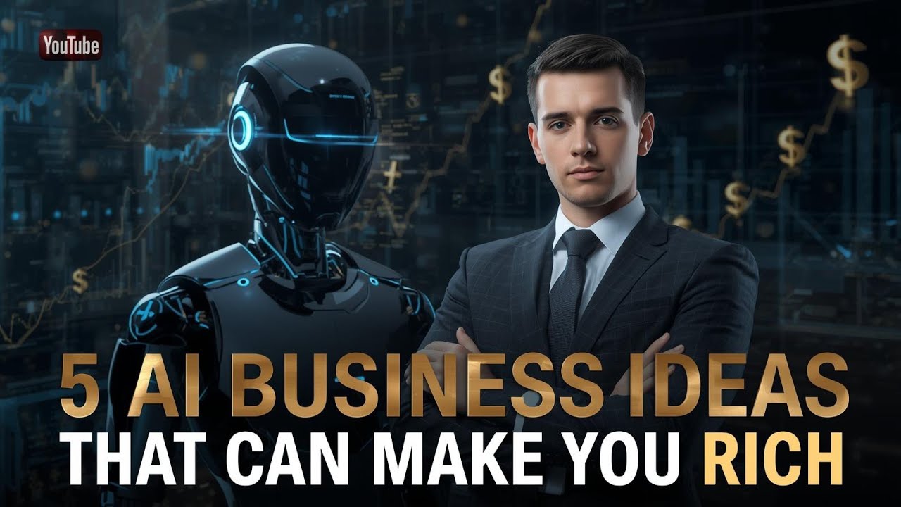 5 AI Business Ideas That Can Make You Rich in 2025 💰 | Start with No ...