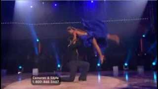 dwts cameron edyta w4