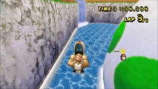 [MKW TAS] DS Yoshi Falls Flap - 18.180 (+ New Super Grinding Spot)