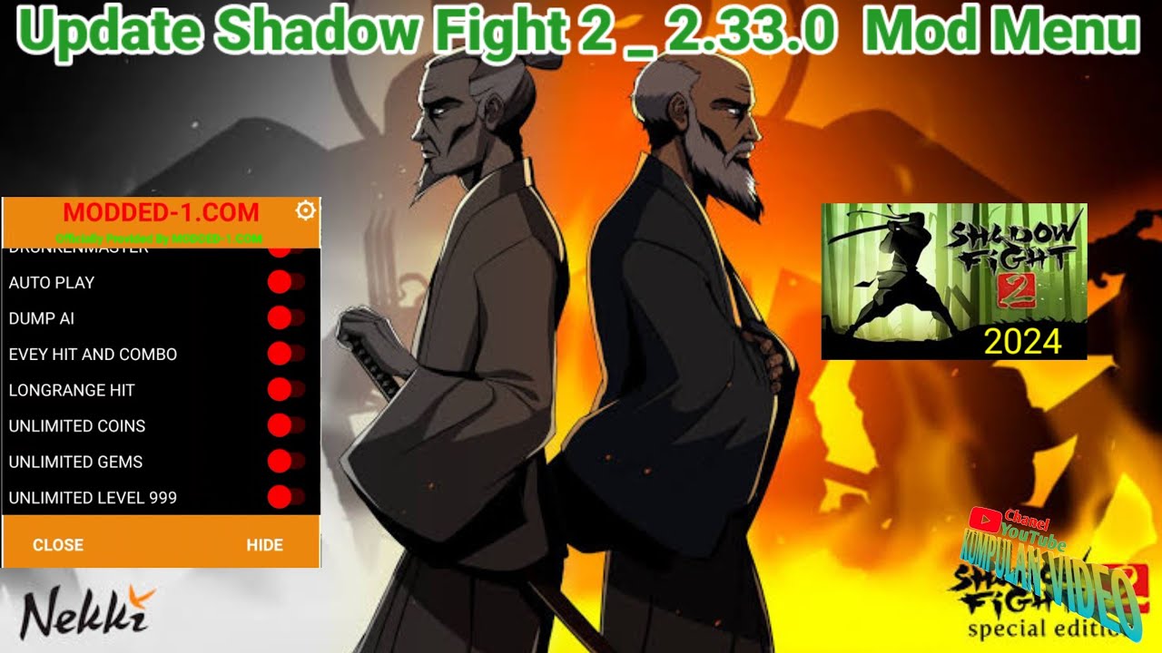 🗡️Update shadow fight 2_ 2.33.0 Mod Menu ( 2024 ) - YouTube