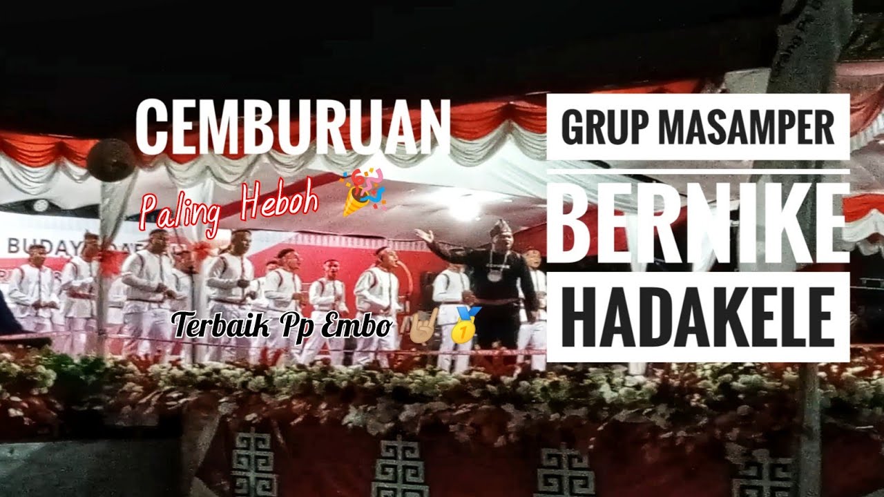 GM BERNIKE HADAKELE JUARA 1 🥇Lomba Masamper, Festival Seni Budaya Daerah sangihe 2023
