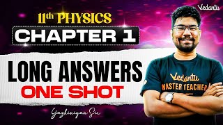 11th Physics | CH 1 Units and Measurements Long Answers | State Board | Yazhiniyan Sir