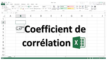Comment faire une corrélation sur Excel ?