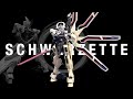 Speed build bandai  hg gundam schwarzette