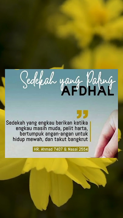 Sedekah yang paling afdhol#shorts #islam #islamic #shortsfeed #shortvideo #story
