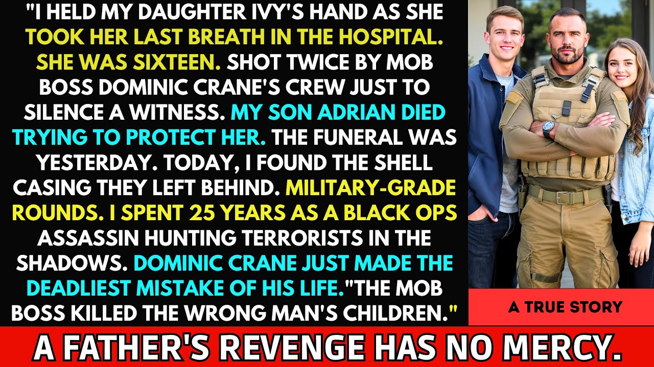 Mob Boss Kill My Son & Daughter—But When He Knew I Was a Black Ops Assassin for 25 Years…