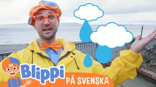 Blippi Svenska | Blippi lär sig om vädret! | pedagogiska videor för barn