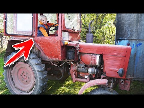 Video: Kā noņemt celmu no traktora?
