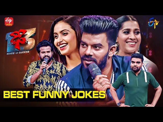 Dhee 13 | Kings vs Queens | Best Funny Jokes | Sudheer | Rashmi | Deepika | Hyper Aadi | Pradeep class=