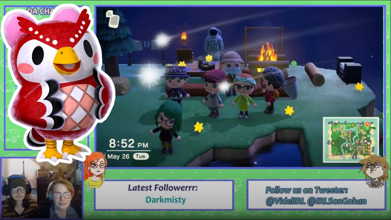 Meteor Shower and Games Animal Crossing New Horizons YouTube