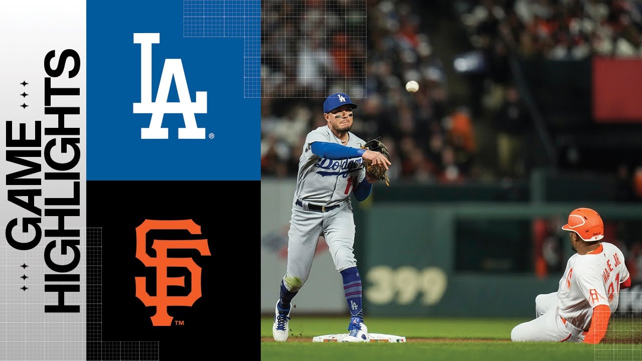 Dodgers vs. Giants Game Highlights (4/11/23)