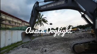 Avata Aerial Dogfight in demolition Zone #DJI #Avata #Dogfight