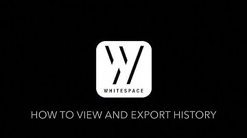 How to View and Export History on Browser