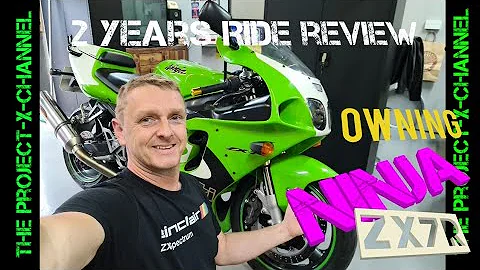 2002 KAWASAKI NINJA ZX7R RIDE AFTER 2 YEARS @PaintNationCustomPaintwork
