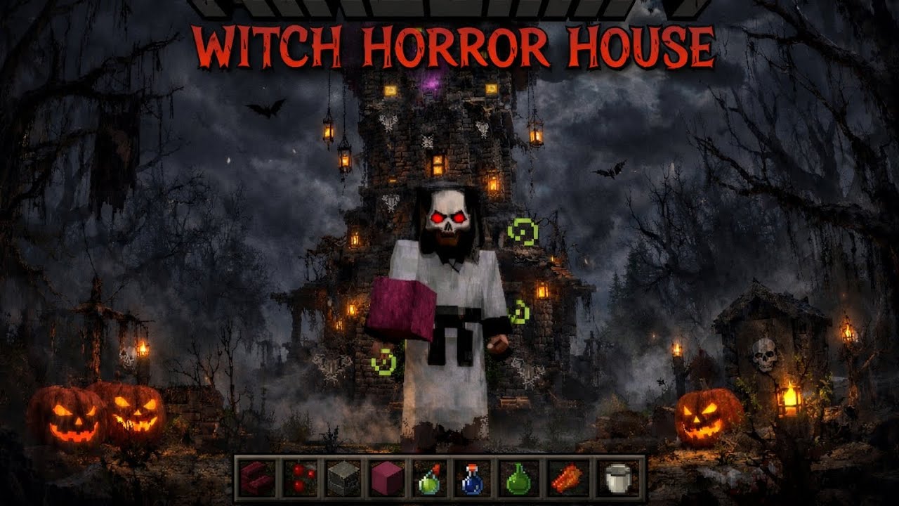 💀 Minecraft Witch Castle – Ek Darawna Experience! 