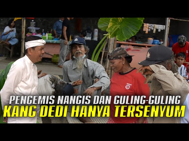 SENYUM KANG DEDI MELIHAT MANG SUJA | PENGEMIS PURA2 P1NCANG MENANGIS BERGULING - GULING class=