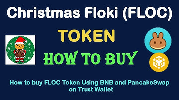 How to Buy Christmas Floki Token (FLOC) Using BNB and PancakeSwap On Trust Wallet