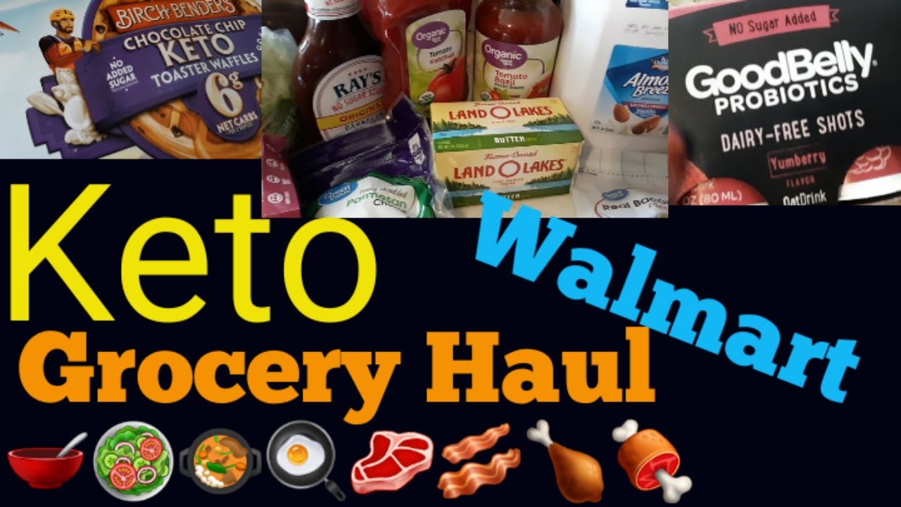 KETO at WALMART. Keto is this easy! Simple keto food! - YouTube