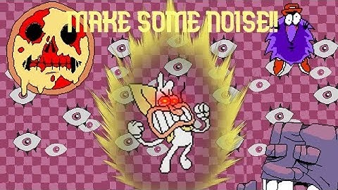 Pizza Tower: Noisy Laps Secrets of The World Lap 5 P Rank As The Noise