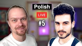 Polish Speaking Lessons |  LIVE | Intermediate Level | #5 | Feat. Artem & Vlad