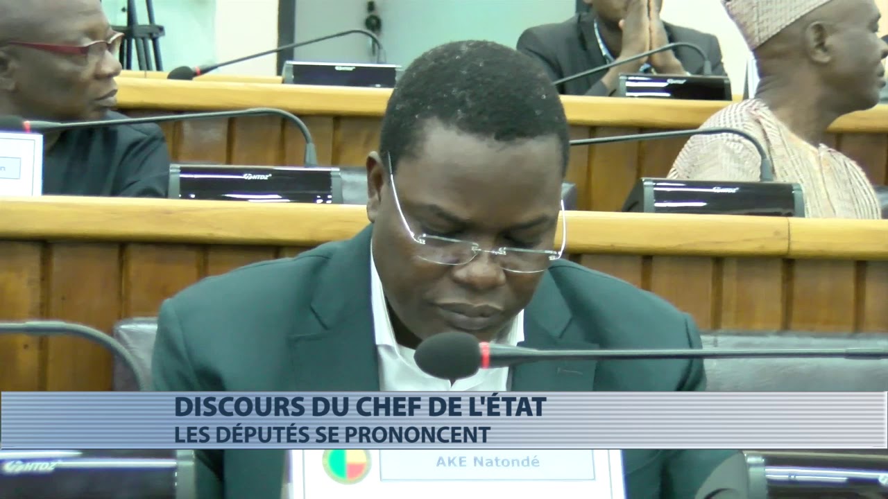 Les députés se prononcent sur le discours de Patrice Talon