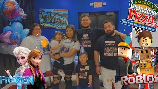 VLOG: RAMON &amp; ROSALIES BIRTHDAY PARTY *INCREDIBLE PIZZA*