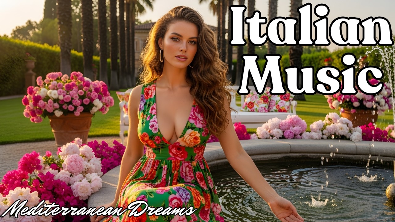 🎶 Italian Vibes & Mediterranean Chill 🎶 2+ Hours Scenic Amalfi Coast & Lake Como Relaxation 4K