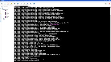Configuring Netflow and ETA on the Catalyst 9000