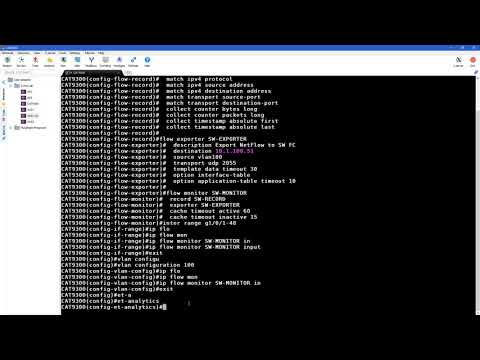 Configuring Netflow and ETA on the Catalyst 9000