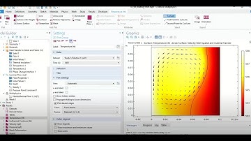 Modeling Heat Conduction, Convection, and Radiation in COMSOL MULTIPHYSICS
