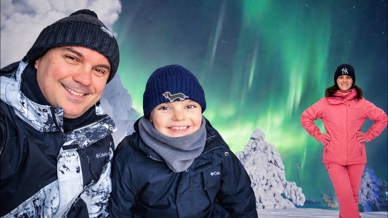 Porodično prvi put na Arktiku 🥶