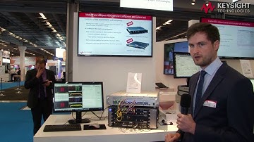 ECOC 2017 Demo: Modular and compact 400G coherent component and system test