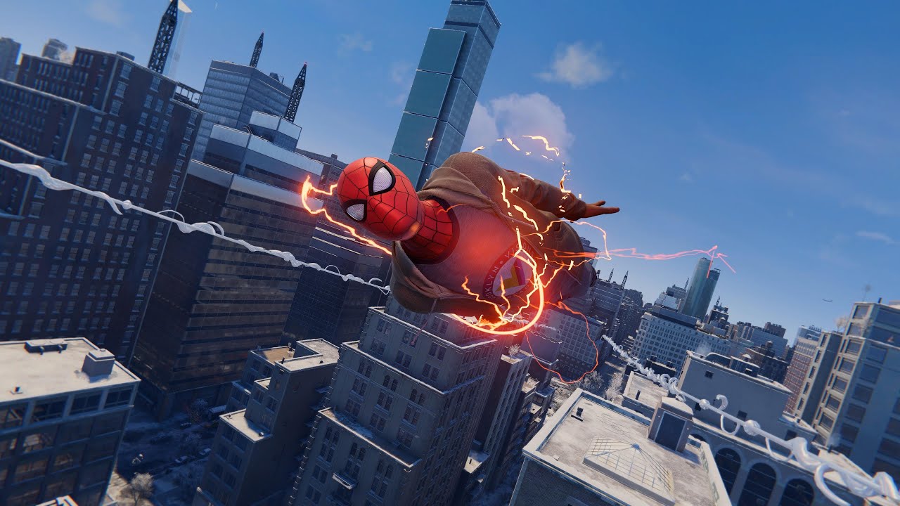 SpiderMan Miles Morales SpiderTraining Suit 4K HDR Free Roam